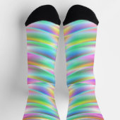Regenbogen Crew Socken (Oben)