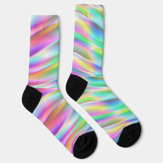Regenbogen Crew Socken (Rechts)