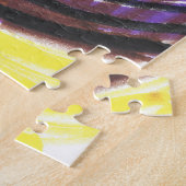Regenbogen-Cupcake-Kind-Kunst-Magie  Puzzle (Seite)