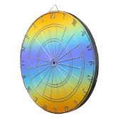 Regenbogen Dartscheibe (Vorderseite rechts)