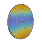 Regenbogen Dartscheibe (Vorderseite Links)