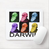 Regenbogen Darwin Mousepad (Mit Mouse)