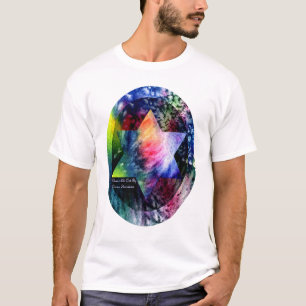 Regenbogen-Davidsstern T-Shirt