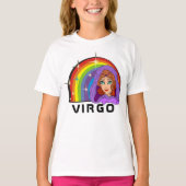 Regenbogen der 1980er mit Virgo T-Shirt (Vorderseite)
