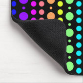 Regenbogen der Dots-Mousepad Mousepad (Ecke)