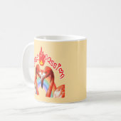 Regenbogen der Einheit Kaffeetasse (Vorderseite Links)