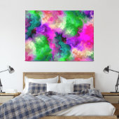 Regenbogen der Farben Illusion von Wolken Leinwanddruck (Insitu (Schlafzimmer))