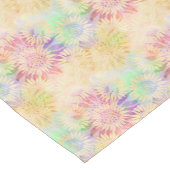 Regenbogen der Farben Sonnenblumenmuster Kurzer Tischläufer (Ecke)