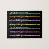 Regenbogen der Flöten Puzzle (Horizontal)