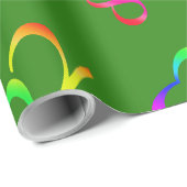 Regenbogen der Gay Pride Geschenkpapier (Rolleneckpunkt)
