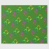 Regenbogen der Gay Pride Geschenkpapier (Flach)