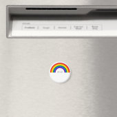 Regenbogen der Gay Pride. Liebe ist Liebe. Magnet (In Situ (Geschirrspüler))