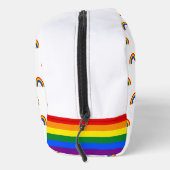 Regenbogen der Gay Pride. Liebe ist Liebe. Waschbeutel (Rechts)