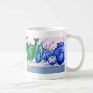 Regenbogen der GlasTasse Kaffeetasse