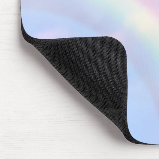 Regenbogen der Hoffnung - pastellfarben, Mousepad (Ecke)