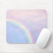 Regenbogen der Hoffnung - pastellfarben, Mousepad (Mit Mouse)