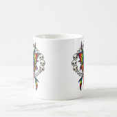 "Regenbogen der Knochen" Tasse (Mittel)