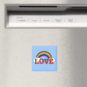 Regenbogen der Liebe Magnet (In Situ (Geschirrspüler))