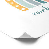 Regenbogen der Möglichkeiten - Pastel Positive Vib Poster (Ecke)