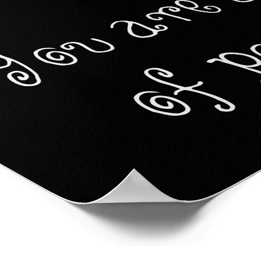 Regenbogen der Möglichkeiten polka Punkt Lebensquo Poster (Ecke)