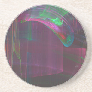 Regenbogen der Musik Getränkeuntersetzer