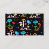 Regenbogen der Pilze Visitenkarte (Rückseite)