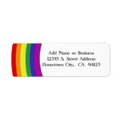 Regenbogen der Pride-Flagge (Vorne)