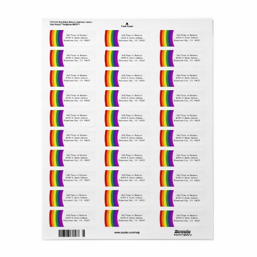 Regenbogen der Pride-Flagge (Vorne)