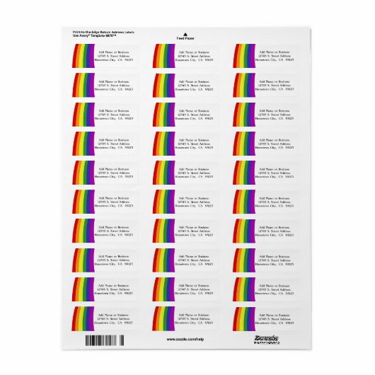 Regenbogen der Pride-Flagge (Vorne)