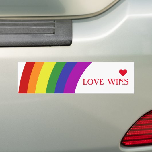 Regenbogen der Pride-Flagge Autoaufkleber (Auf Auto)