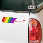Regenbogen der Pride-Flagge Autoaufkleber (Auf Lkw)