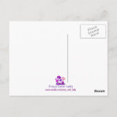 Regenbogen der Schafe Postkarte (Rückseite)