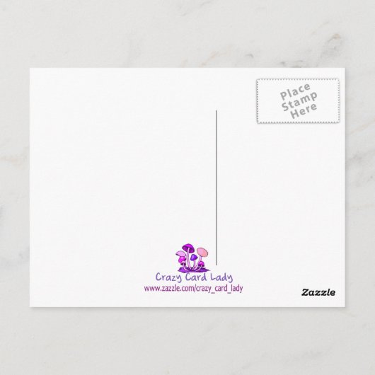 Regenbogen der Schafe Postkarte (Rückseite)