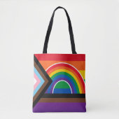 Regenbogen der Stolz ist Tasche (Vorderseite)