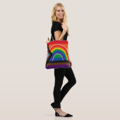 Regenbogen der Stolz ist Tasche (Am Model)