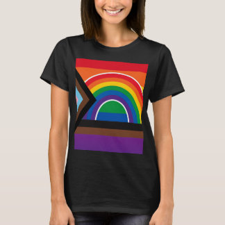 Regenbogen der Stolzflagge T-Shirt