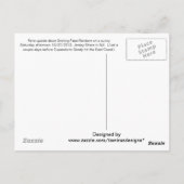 Regenbogen der Träume - Rainbow Postkarte (Rückseite)