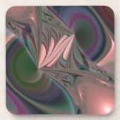 Regenbogen des Gravity-Set von Cork-Untersetzer Untersetzer (Vorderseite)