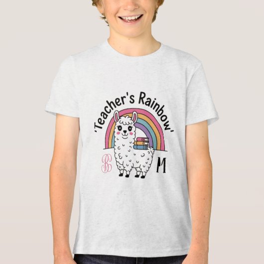 "Regenbogen des Lehrers" T - Shirt der Kinder - Ni (Vorderseite)