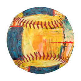 Regenbogen des Patterns für kombinierte Farben Bas Baseball