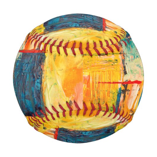 Regenbogen des Patterns für kombinierte Farben Bas Baseball (Vorderseite)