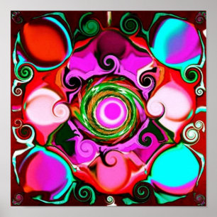 Regenbogen des Seins Poster