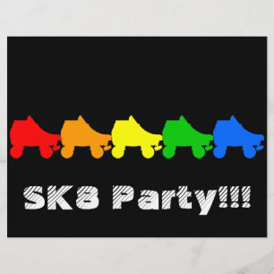 Regenbogen des Skate Flyer