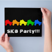 Regenbogen des Skate Flyer (Hand)