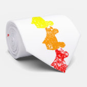 Regenbogen des Skate Krawatte (Gerollt)