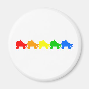 Regenbogen des Skate Magnet