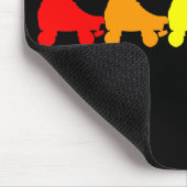 Regenbogen des Skate Mousepad (Ecke)
