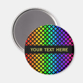Regenbogen des Sondermagneten Diamanten Magnet (Vorderseite/Rückseite)