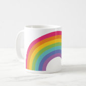Regenbogen des Stolz-Tages Kaffeetasse (Vorderseite Links)