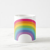Regenbogen des Stolz-Tages Kaffeetasse (Mittel)